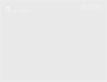 Tablet Screenshot of galuxtravel.com